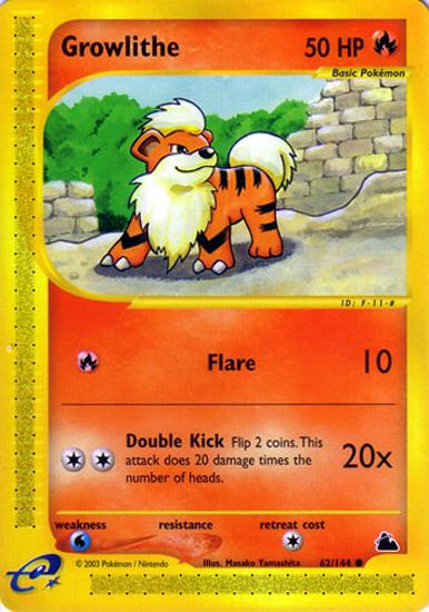 Growlithe (Skyridge) Light Play
