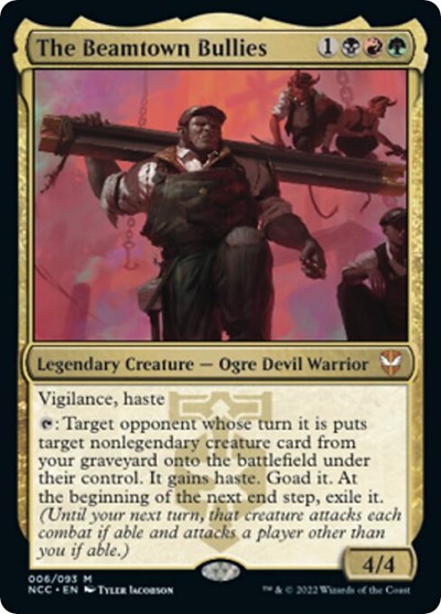 The Beamtown Bullies (Commander: Streets of New Capenna) Near Mint Foil