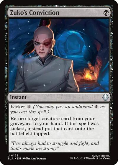Zuko's Conviction (Avatar: The Last Airbender) Near Mint - Nick Nack's Full Frontal Attack