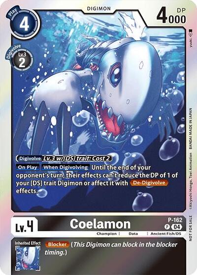 Coelamon ( - Chain of Liberation - Upgrade Pack (Digimon Promotion Cards) Near Mint Foil - Nick Nack's Full Frontal Attack