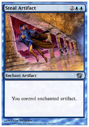 Steal Artifact (8th Edition) Near Mint - Nick Nack's Full Frontal Attack