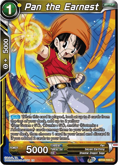 Pan the Earnest (Rise of the Unison Warrior) Near Mint