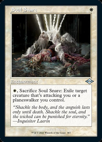 Soul Snare (feuille gravée rétro) [Modern Horizons 2]