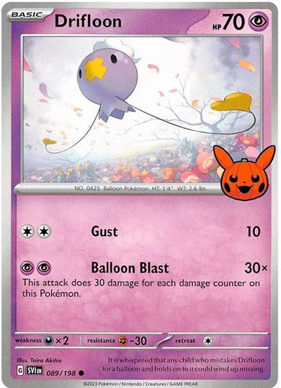 Drifloon (Trick or Trade BOOster Bundle 2023) Near Mint