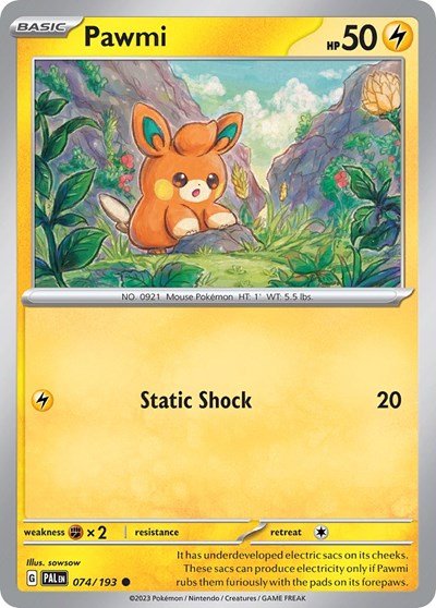 Pawmi (Cosmo Foil) (Miscellaneous Cards & Products) Near Mint Holofoil - Nick Nack's Full Frontal Attack