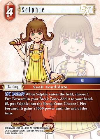 Selphie EX [Resurgence of Power]