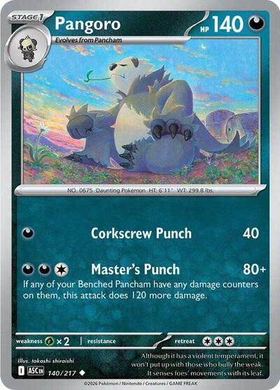 Pangoro (ME: Ascended Heroes) Near Mint