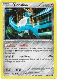 Cobalion - BW72 (Black and White Promos) Light Play Holofoil