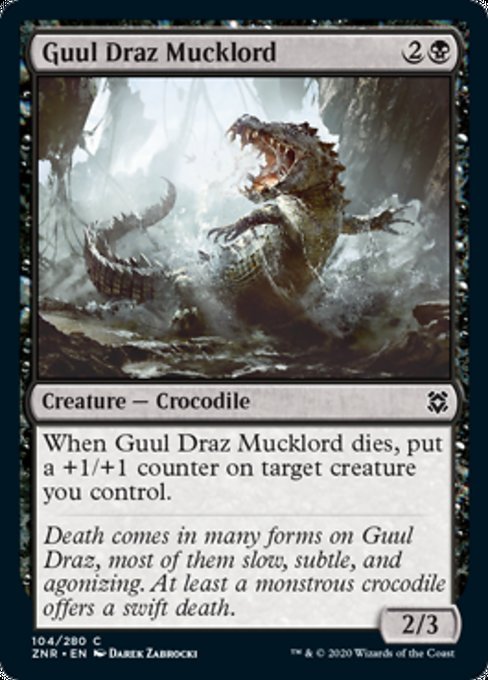 Guul Draz Mucklord (Zendikar Rising) Near Mint - Nick Nack's Full Frontal Attack