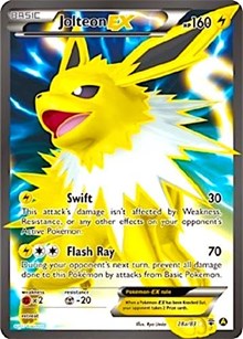 Jolteon EX - 28a (Alternate Art Promos) Light Play Holofoil