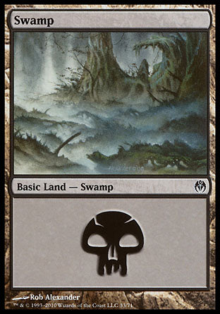 Swamp (33) (Duel Decks: Phyrexia vs The Coalition) Near Mint