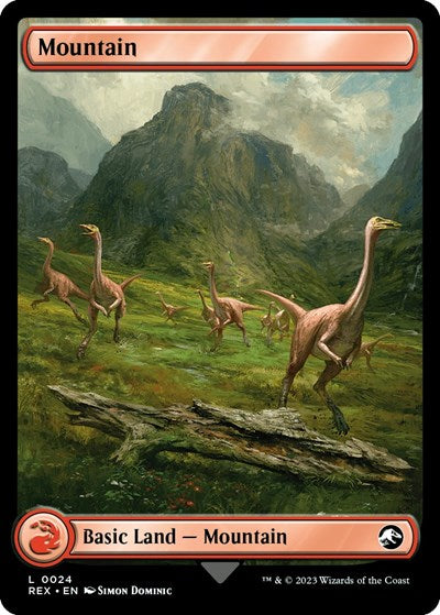 Mountain (Universes Beyond: Jurassic World Collection) Heavy Play Foil