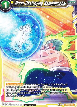 Kamehameha destructeur de lune (Power Booster : Tournoi mondial d'arts martiaux) (P-160) [Cartes de promotion] 