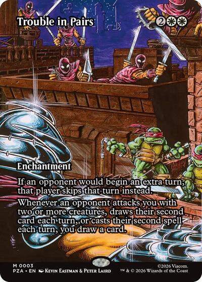 Trouble in Pairs (Borderless) (Teenage Mutant Ninja Turtles Eternal-Legal) Near Mint