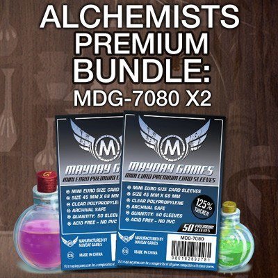 "Alchemists" Compatible Card Sleeve Bundle - Nick Nack's Full Frontal Attack