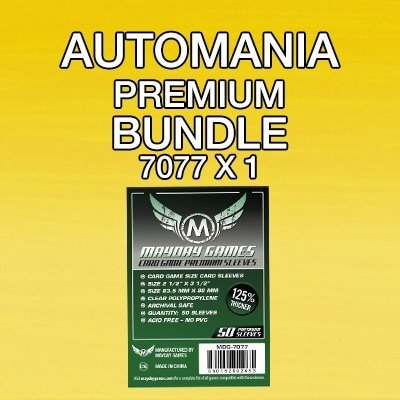 "Automania" Compatible Card Sleeve Bundle - Nick Nack's Full Frontal Attack