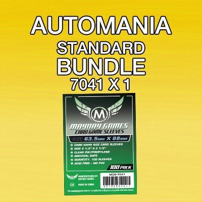 "Automania" Compatible Card Sleeve Bundle - Nick Nack's Full Frontal Attack