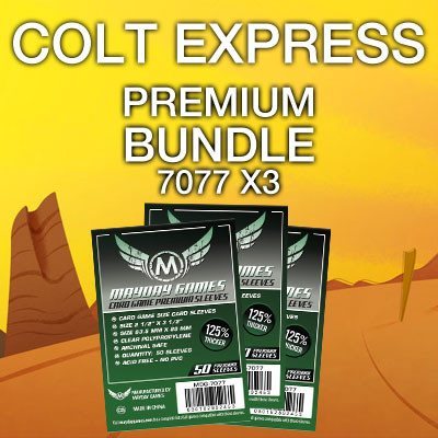 "Colt Express" (Unofficial) Compatible Card Sleeve Bundle