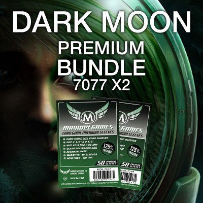 "Dark Moon" Compatible Card Sleeve Bundle - Nick Nack's Full Frontal Attack