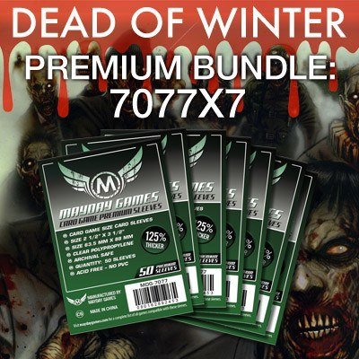 "Dead of Winter" Compatible Card Sleeve Bundle - Nick Nack's Full Frontal Attack