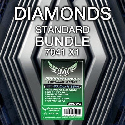 "Diamonds" Compatible Card Sleeve Bundle - Nick Nack's Full Frontal Attack