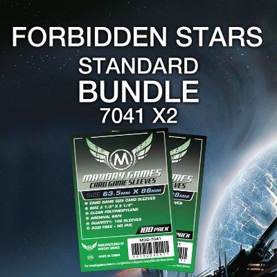 "Forbidden Stars" Compatible Card Sleeve Bundle - Nick Nack's Full Frontal Attack