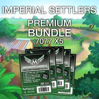"Imperial Settlers" Compatible Card Sleeve Bundle - Nick Nack's Full Frontal Attack