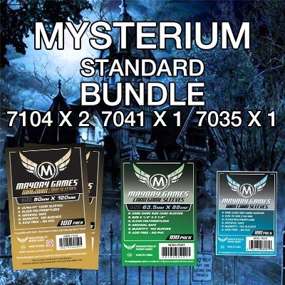 "Mysterium" Compatible Card Sleeve Bundle - Nick Nack's Full Frontal Attack