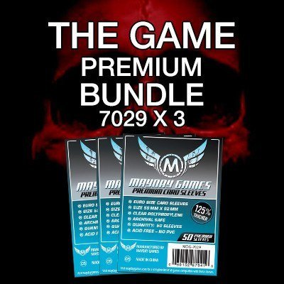 "The Game" Compatible Card Sleeve Bundle - Nick Nack's Full Frontal Attack