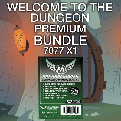 "Welcome to the Dungeon" Compatible Card Sleeve Bundle - Nick Nack's Full Frontal Attack