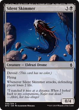 Silent Skimmer (Battle for Zendikar) Near Mint - Nick Nack's Full Frontal Attack