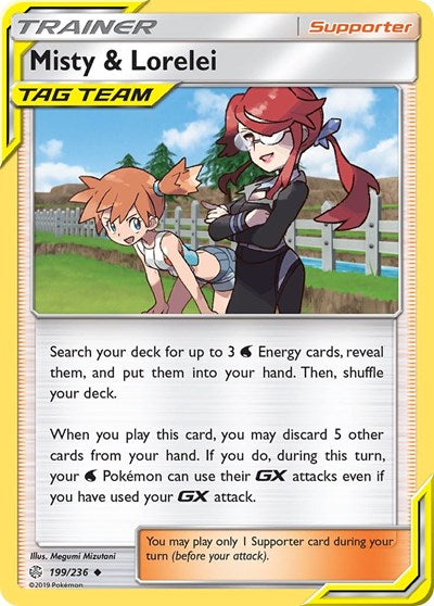 Misty & Lorelei (SM - Cosmic Eclipse) Near Mint