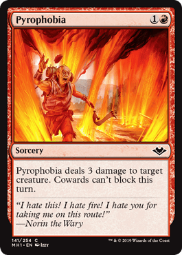 Pyrophobia (Modern Horizons) Near Mint - Nick Nack's Full Frontal Attack