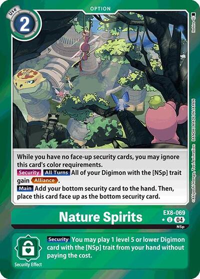 Nature Spirits (Limited Foil) (Chain of Liberation) Near Mint Foil