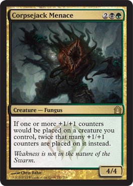 Corpsejack Menace (Return to Ravnica) Light Play Foil - Nick Nack's Full Frontal Attack