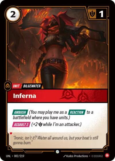 Inferna (Unleashed) Near Mint