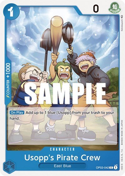 Usopp's Pirate Crew (Pillars of Strength) Near Mint - Nick Nack's Full Frontal Attack