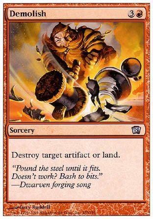 Demolish (8th Edition) Near Mint - Nick Nack's Full Frontal Attack