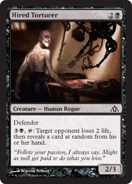 Hired Torturer (Dragon's Maze) Near Mint - Nick Nack's Full Frontal Attack