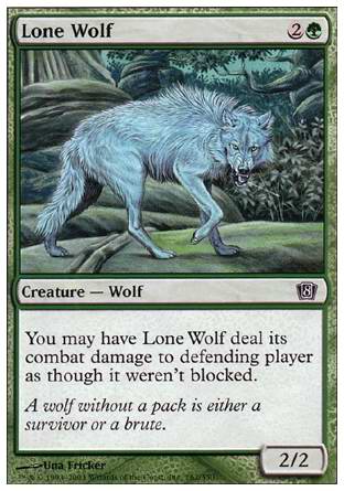 Lone Wolf (8th Edition) Near Mint - Nick Nack's Full Frontal Attack
