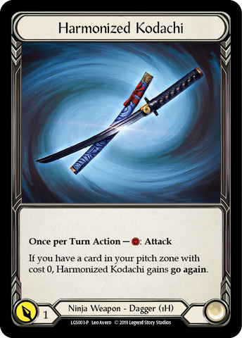 Kodachi harmonisé [LGS003-P] 1ère édition Cold Foil 