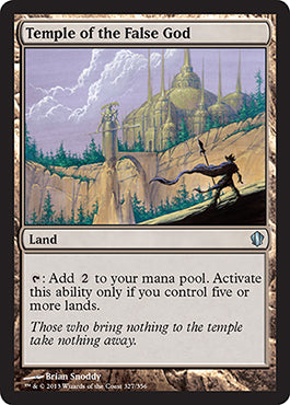 Temple of the False God (Commander 2013 Edition) Near Mint