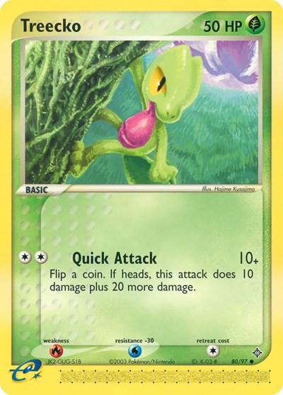 Treecko (Dragon) Light Play