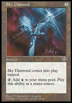 Sky Diamond (Mirage) Damaged / Poor - Nick Nack's Full Frontal Attack
