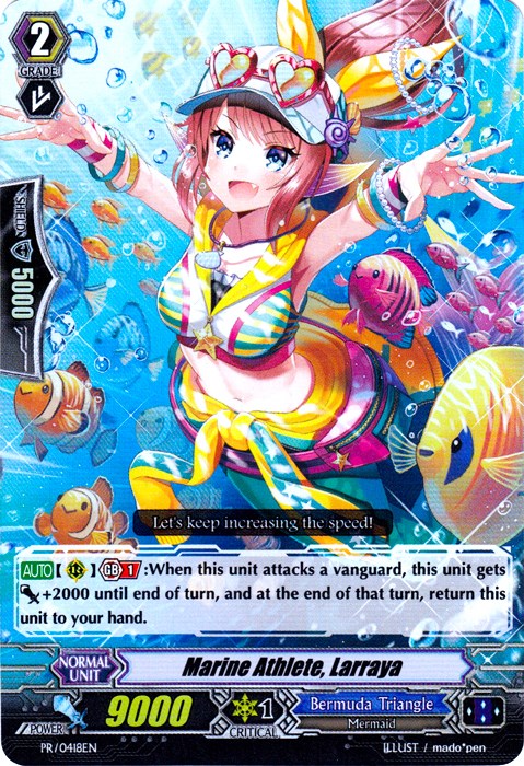 Marine Athlete, Larraya (PR/0418EN) [Promo Cards]