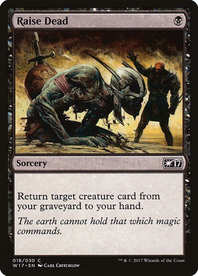 Raise Dead (Welcome Deck 2017) Near Mint - Nick Nack's Full Frontal Attack