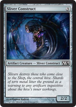 Sliver Construct (Magic 2014 Core Set) Near Mint - Nick Nack's Full Frontal Attack