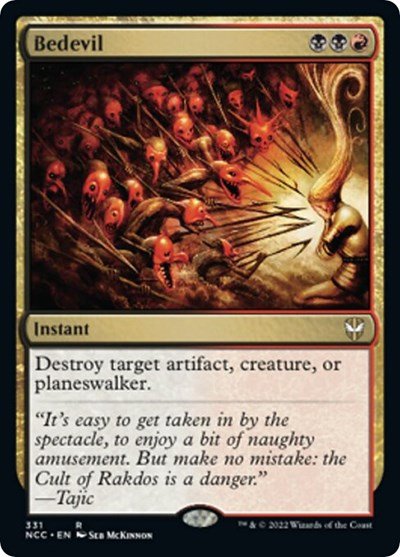Bedevil (Commander: Streets of New Capenna) Near Mint - Nick Nack's Full Frontal Attack