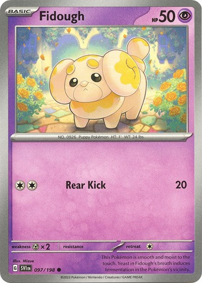 Fidough - 097 (Scarlet and Violet: Base Set) Near Mint