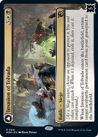 Invasion of Tolvada (March of the Machine) Near Mint - Nick Nack's Full Frontal Attack